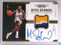 DELETE 19814 2017-18 Dominion Peerless Mitch Richmond autograph auto patch #D08/10 *72495