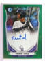 2014 Bowman Chrome Green Refractor Raimel Tapia autograph rc #D34/75 *72876