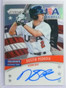 SOLD 20672 2014 Panini Prizm USA Baseball Dustin Pedroia autograph auto #D07/25 #5