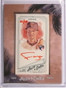 SOLD 20787 2018 Topps Allen & Ginter Red Ink Mini Felix Jorge autograph auto #D01/10