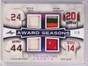 2018 ITG Used Award Seasons Mays Rose Robinson McCovey patch jersey /9 *73697