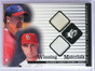 2000 UD SPx Winning Materials McGwire Ankiel Dual Base #MMRA *76032