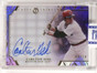 2015 Topps Tribute Purple Carlton Fisk autograph auto #D04/10 #TA-CF