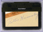 DELETE 11027 2011 Sp Legendary Cuts Black Rollie Hemsley auto autograph #D03/13