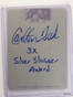 2012 Leaf Inscriptions Black Print Plate Carlton Fisk autograph auto #D 1/1