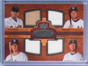 2008 Upper Deck Ballpark Quad Swatch Cal Ripken Derek Jeter Tulowitzki Jersey