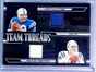 2005 Leaf Limited Threads Johnny Unitas Peyton Manning James Harrison Jersey /25