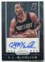 2015-16 Panini Prizm Autographs 9 C. J. McCollum Auto