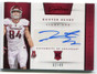 2016 Prime Signatures Prime Proof Red 215 Hunter Henry Rookie Auto 2/49