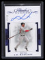 2020 Panini Flawless Signatures Sapphire 9 J. D. Martinez Auto 7/15