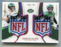 SOLD 125865 2019 Immaculate Collection NFL Shields 24 Darnold Le'Veon Bell Dual Shield 1/1