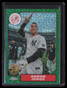 2022 Topps '87 Silver Pack Chrome Green Refractor t87c284 Aaron Judge 7/99