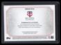 2012 Topps Museum Momentous Material Relics Gold RCA Rod Carew Jumbo Jersey 1/35