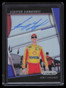 2018 Panini Prizm Scriped Signatures Red White &amp; Blue 34 Joey Logano Auto 74/75