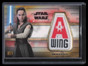 2018 Star Wars The Last Jedi Commemorative Patches Gold Rey A-Wing Patch 2/25