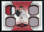 2012 Topps Museum Primary Pieces Red JW Jered Weaver Quad Jersey Patch 25/75