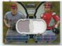 2011 Bowman Sterling Gold Refractor Conger Mark Trumbo Rookie Dual Jersey 47/50