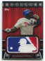 2010 Topps Manufactured MLB Logoman Patch lm96 Ryan Howard Logo Man Patch 42/50