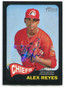 2014 Topps Heritage Minors Real One Autographs Alex Reyes Rookie Auto 11/35