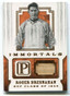 2016 Panini Pantheon Immortals Materials Bronze 24 Roger Bresnahan Bat 4/10