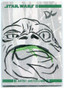 2008 Star Wars Clone Wars Sketches NNO Jabba the Hutt Sketch 1/1 Dan Cooney