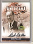 2008 Donruss Threads Baseball Americana Bob Feller Autograph Auto #D33/100