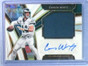 2019 Panini Select Jumbo Prizm White Carson Wentz Jersey Autograph #D02/10