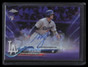 2018 Topps Chrome Autographs Purple Refractor Alex Verdugo Rookie Auto 57/250