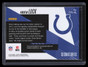 2015 Panini Clear Vision Autographs CVSAL Andrew Luck Auto 16/25