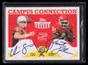 2003 Topps All American Campus Connection Priest Holmes Chris Simms Auto 26/100