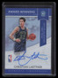 2020-21 Panini Obsidian Award Winning Autographs 5 Christian Laettner Auto