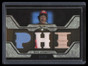 2008 Topps Triple Threads Relics Sepia 196 Mike Schmidt Triple Bat Jersey 15/27