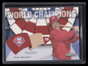 2002 Stadium Club World Champion Relics WCMJS Mike Schmidt Bat