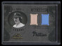 2003 Timeless Treasures HOF Combos 6 Mike Schmidt Dual Bat Jersey 100/100