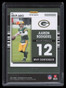 2021 Panini Contenders Optic MVP Contenders Orange 2 Aaron Rodgers 47/50