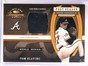 2003 Timeless Treasures Tom Glavine Post Season Prime Jersey Patch /25 #PM2