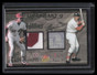 2004 Ultra Legendary 13 Game Used Musial Mike Schmidt Dual Jersey Patch 2/22