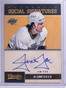 2012-13 Classics Social Signatures Jim Fox Autograph #SSFOX *63353