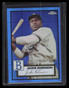 SOLD 136635 2021 Topps Chrome Platinum Anniversary Blue Prism Refractor 610 Jackie Robinson
