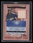 2009 Topps Ticket to Stardom Stubs Plus Memorabilia Red Manny Ramirez Bat 1/1