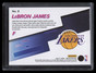 2020-21 Panini Recon Maneuvers Red 3 LeBron James 27/199