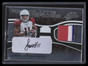 2006 Absolute Heroes Material Autographs Prime Larry Fitzgerald Patch Auto 1/25