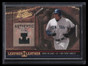 2004 Leather and Lumber Materials 31 Bernie Williams Spikes Cleats Shoe 17/50