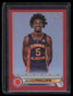 2022 Topps Chrome McDonald's All American Red Refractor Julian Phillips RC 4/5