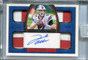 SOLD 140257 2021 Panini One 63 Josh Allen Quad Patch Auto 38/49
