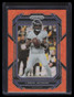 2022 Panini Prizm Prizms Orange Wave Refractor 19 Lamar Jackson 31/60