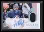 2018-19 Ultimate Access Material Autographs Connor Hellebuyck Jersey Auto 77/125