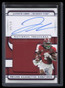 SOLD 141255 2023 National Treasures College Silhouettes Jahmyr Gibbs Rookie Jersey Auto 5/49