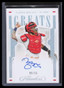 2021 Panini Flawless Greats Autographs 15 Yadier Molina Auto 8/15