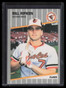 1989 Fleer 616d Bill Ripken Word on Bat Covered by black scribble F*ck Rick Face